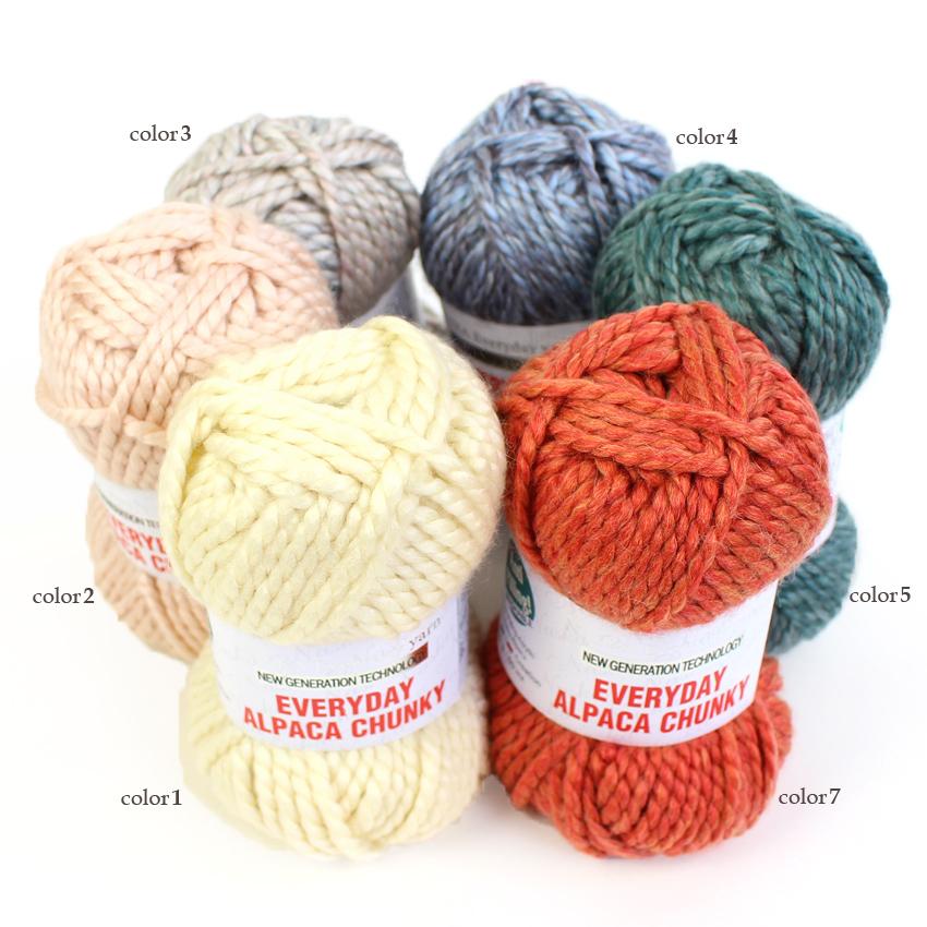 内藤商事 エブリディ アルパカ チャンキー (EVERYDAY ALPACA CHUNKY
