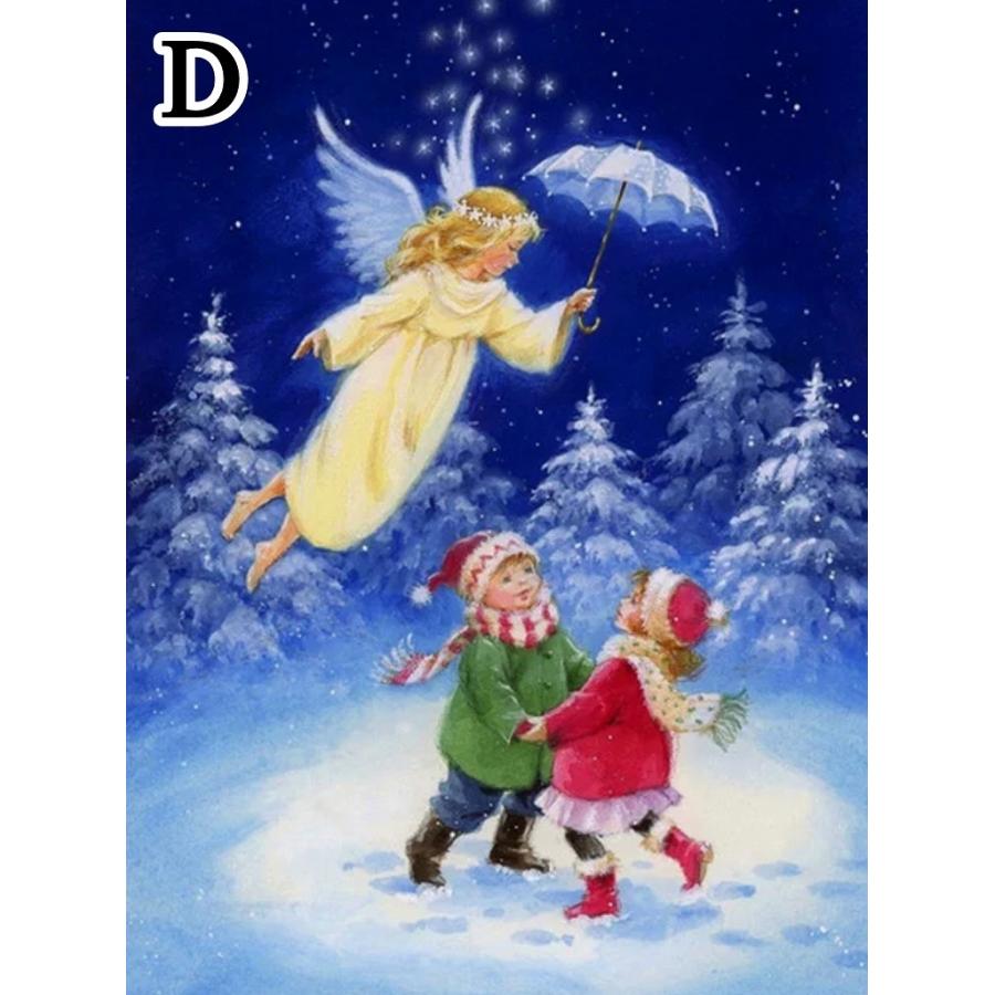 ダイヤモンドアート クリスマス 天使 ６種類 エンジェル クリスマスツリー ダイアモンドペインティング ビーズ刺繍キット 絵画 クロスステッチ 送料無料 Dai 034 クロスステッチキット シフォン 通販 Yahoo ショッピング