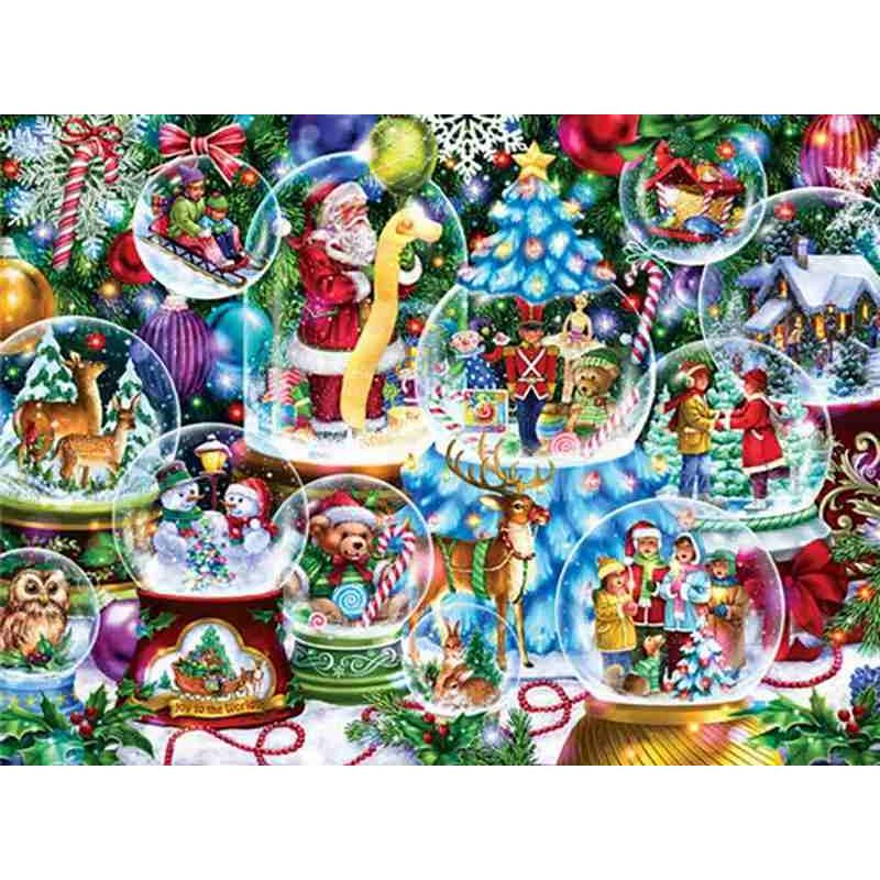 ダイヤモンドアート キット 上級者 クリスマス スノードーム 40 ダイヤモンドアート キット 上級者 クリスマス スノードーム 40