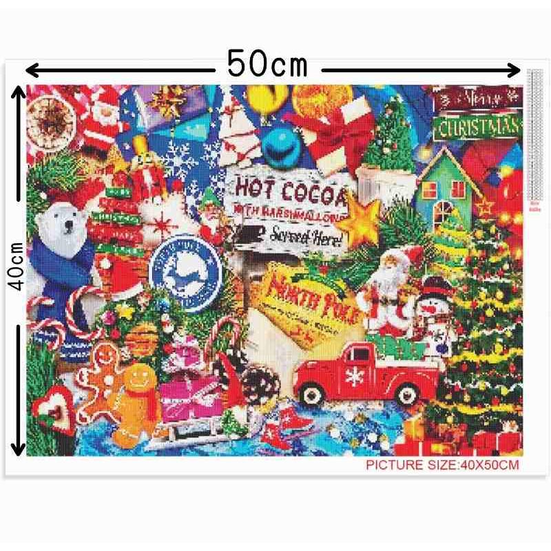 ダイヤモンドアート キット 上級者 アメリカンクリスマス ダイヤモンドアート キット 上級者 アメリカンクリスマス