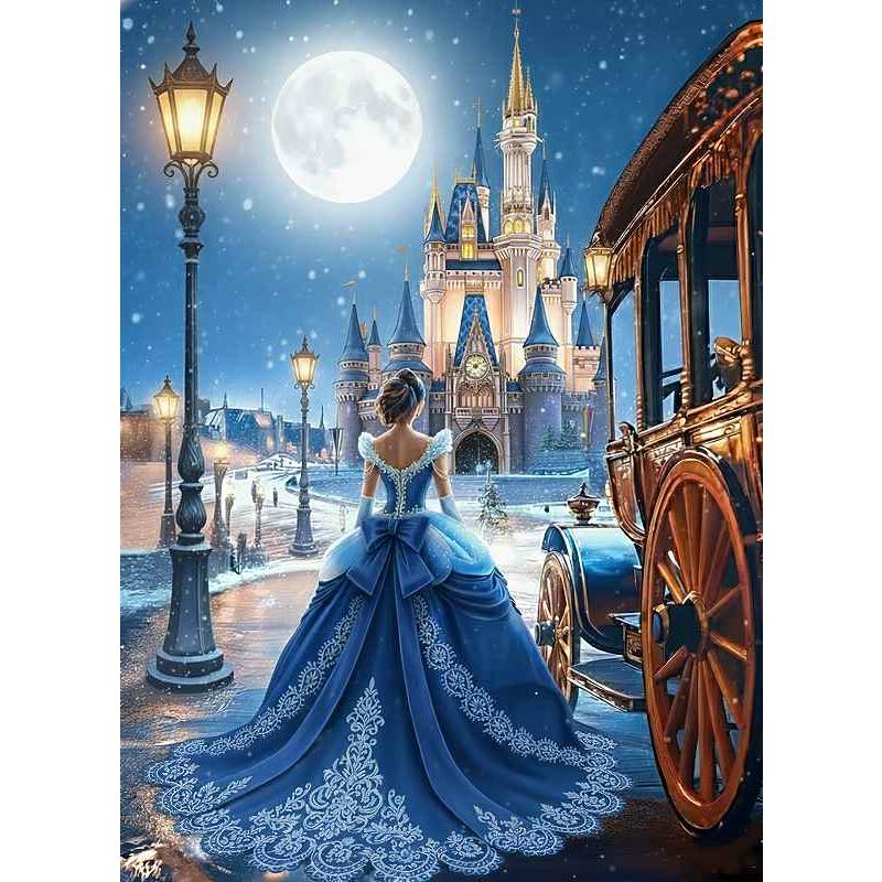 ダイヤモンドアート キット 上級者 40×50 舞踏会へ シンデレラ 四角