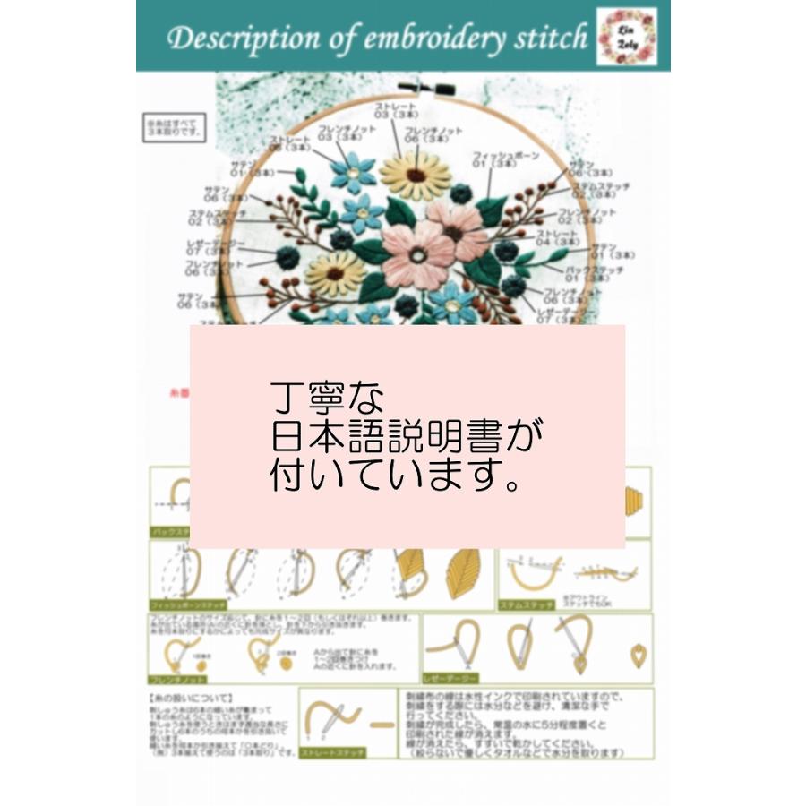 刺繍キット 可愛いブーケ Pink 日本語説明書付き フランス刺しゅう 基本ステッチ 初心者 初級 プラスチック製の枠付き スターターキット ハンドメイド 送料無料 Fre 017 クロスステッチキット シフォン 通販 Yahoo ショッピング