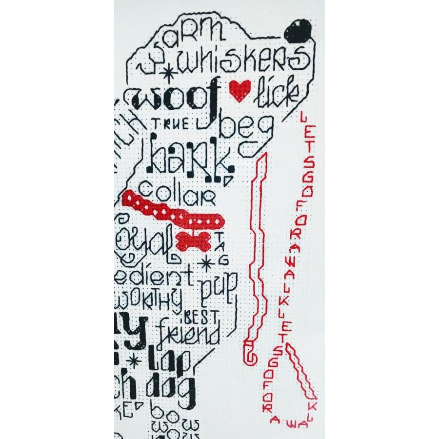 Imaginating クロスステッチキット Let S Bark 散歩に行こうよ 犬 アルファベット 初心者 初級 刺繍キット 送料無料 Im 001 クロスステッチキット シフォン 通販 Yahoo ショッピング