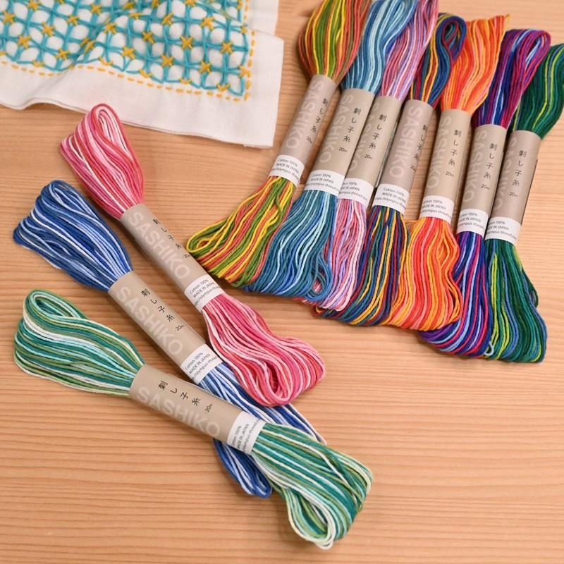 刺し子糸 ボカシ ミックス ｍ オリムパス グラデーション 刺し子 さしこ 花ふきん 手芸 1043 手芸のハグルマ 通販 Yahoo ショッピング