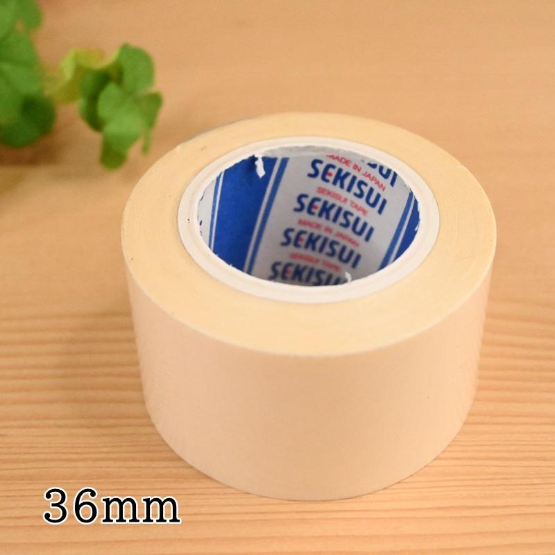 両面テープ ダブルテープ 36mm×6.6m Wテープ 36ミリ 粘着テープ 手芸
