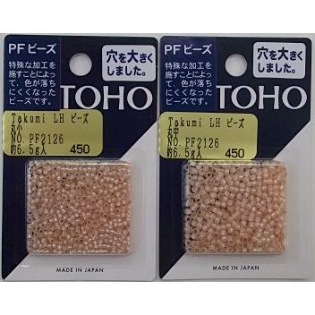 TOHO TOHO Takumi LH ビーズ(約6.5g入) No.PF2126 (PF) : 手芸の