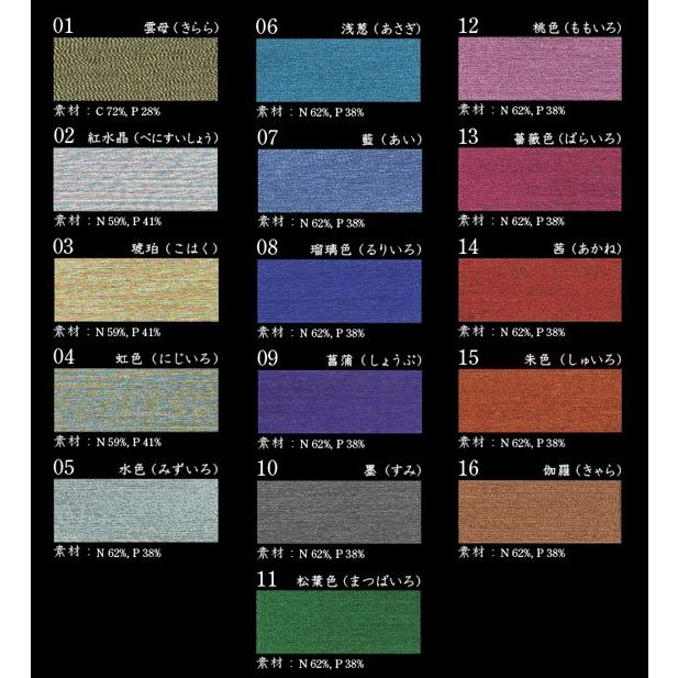 ルシアン（LECIEN） 刺しゅう糸 ラメ糸 にしきいと nishikiito No.77