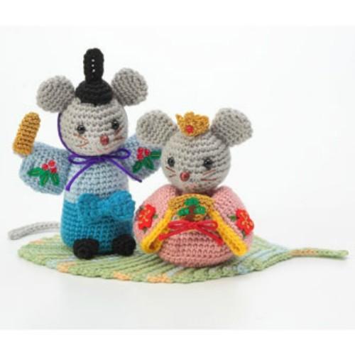 Olympus（オリムパス） ニッティングキット 雛ねずみ MK-84 お雛様