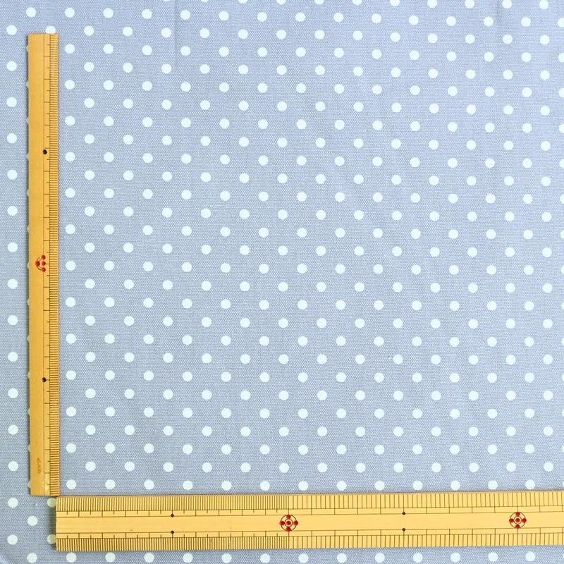 オックス プリント 生地 (50cm単位) HSK960 ドット 水玉 くすみ