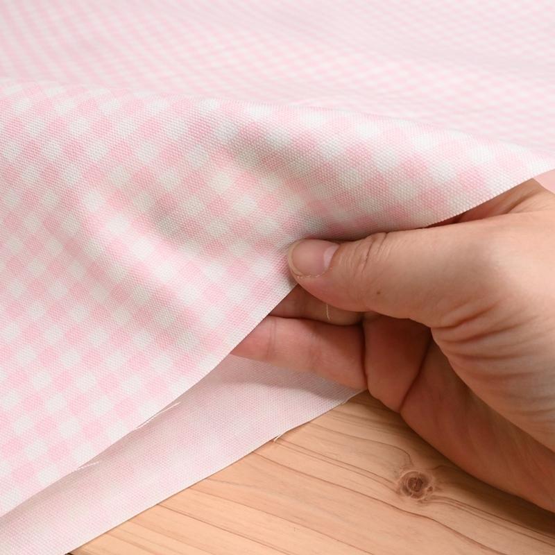 オックス プリント 生地 (50cm単位) HSK970 ギンガム チェック