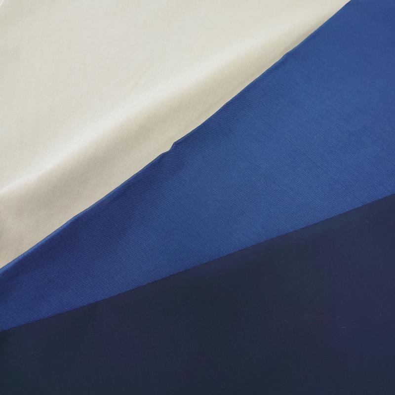 80双糸 サテンツイル 生地 (50cm単位) M8996-62 ブルー 布