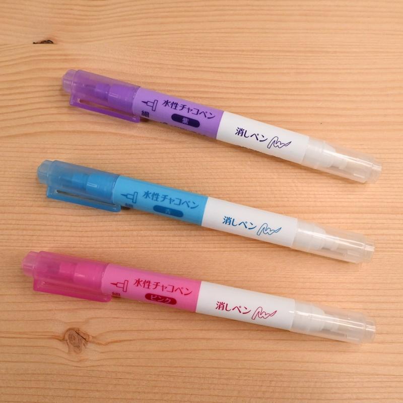 クロバー（Clover） 水性チャコペン (消しペン付) 24-429 24-430 24