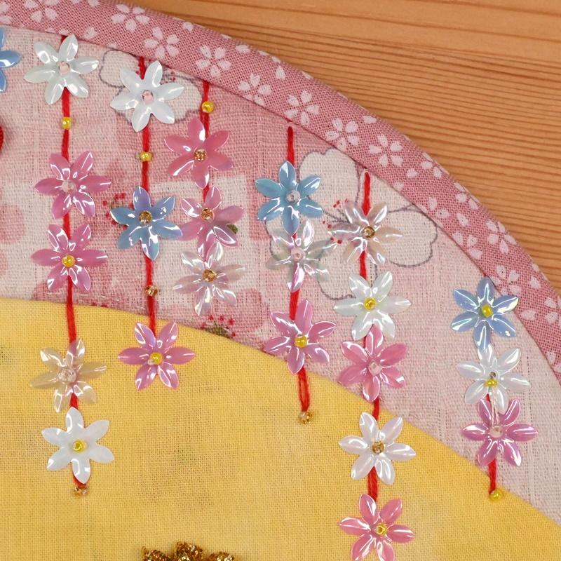 手作りキット ミニタペストリー お雛さま 24012 N-33 手芸の 手作りキット ミニタペストリー お雛さま 24012 N-33 手芸の