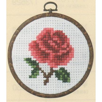 Olympus オリムパス クロスステッチ キット 7355(白) バラ 刺繍 Olympus オリムパス クロスステッチ キット 7355(白) バラ 刺繍