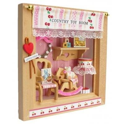 ドールハウスキット ミニチュア 夏休み工作 小学生 女の子 額タイプ トイルーム 8542 手芸屋ポピー 通販 Yahoo ショッピング