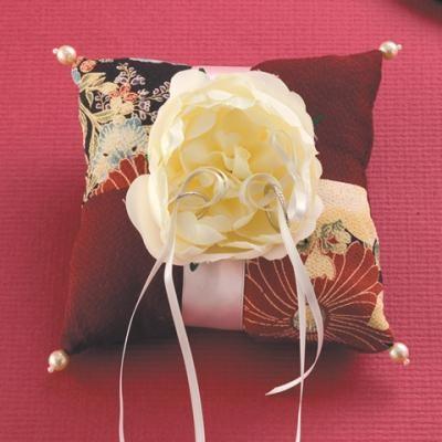 和風 リングピロー 手作りキット 和モダン 菊 Clv 69 001 手芸屋ポピー 通販 Yahoo ショッピング