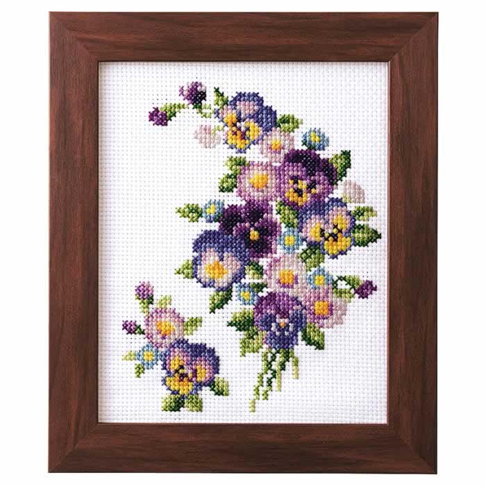ルシアン（コスモ） クロスステッチ 刺繍キット（刺しゅうキット）季節