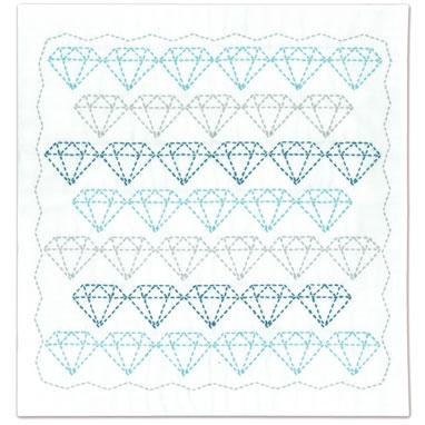 オリムパス 刺し子キット 花ふきん 刺し子針 刺し子糸つきキット ジュエル Olp Sk 373 手芸屋ポピー 通販 Yahoo ショッピング