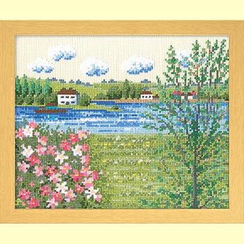 刺繍キット セーヌ河の春（フランス） : 手芸屋ポピー - 通販 - Yahoo