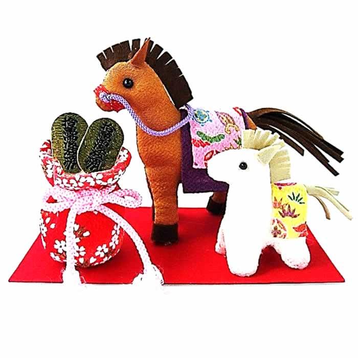 東芸 干支キット（午・うま・馬）ぬいぐるみキット ちりめん 手作り