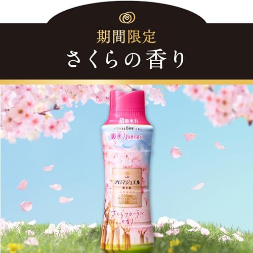 レノア ハピネス アロマジュエル 香り付け専用ビーズ さくらフローラル 詰め替え 1,025mL [大容量] 【期間限定】｜shukastore｜03