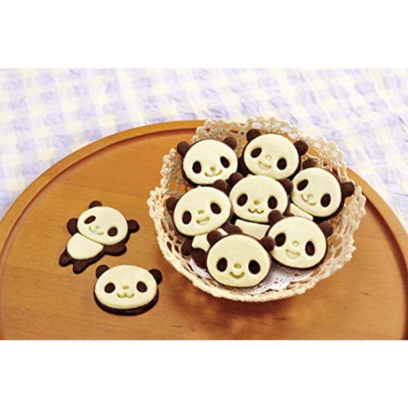 クッキー型 簡単 抜いて乗せるだけでかわいいパンダのクッキー完成 パンダクッキーセット パンダクッキー型 クッキー クッキー クッキー抜型 P2hjz1jdvg Xone Gg