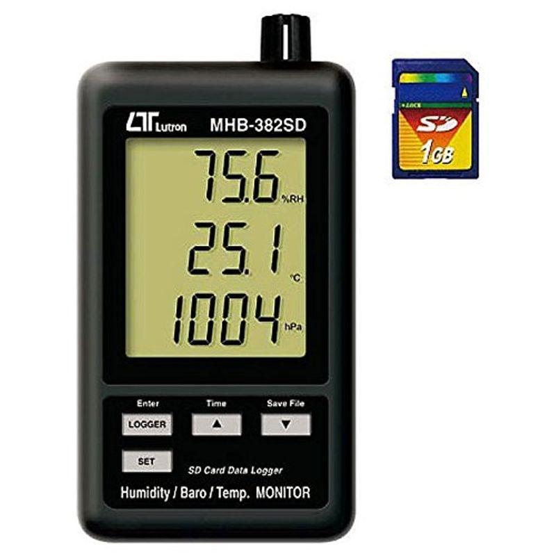 マザーツール デジタル温湿度・気圧計 MHB-382SD