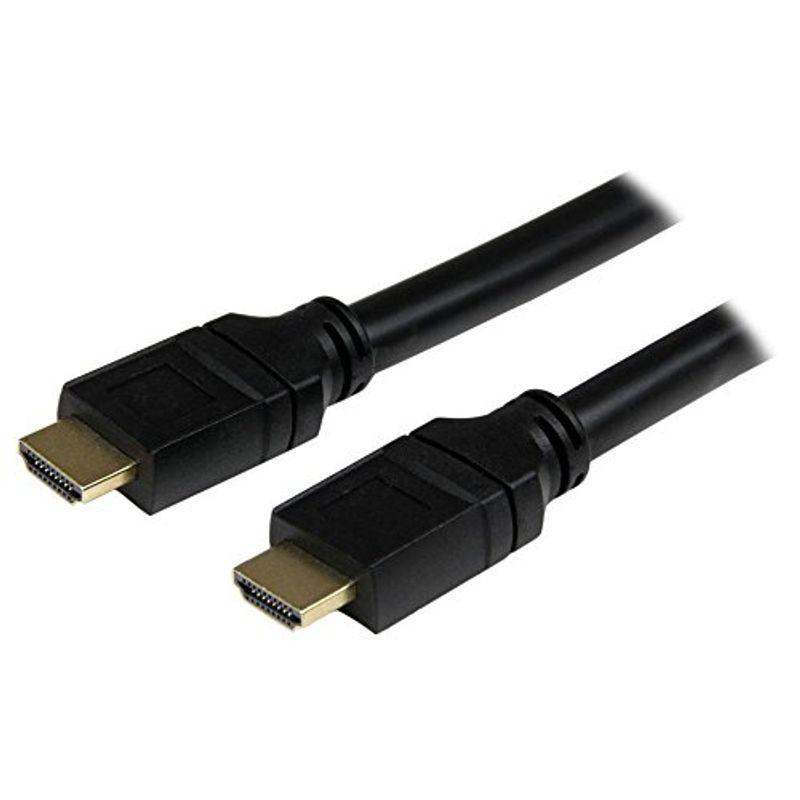 StarTech.com HDMI 1.4 ケーブル10.7m4K30Hzイーサネット対応ハイスピードHDMIプレナム定格オス・オスブラック