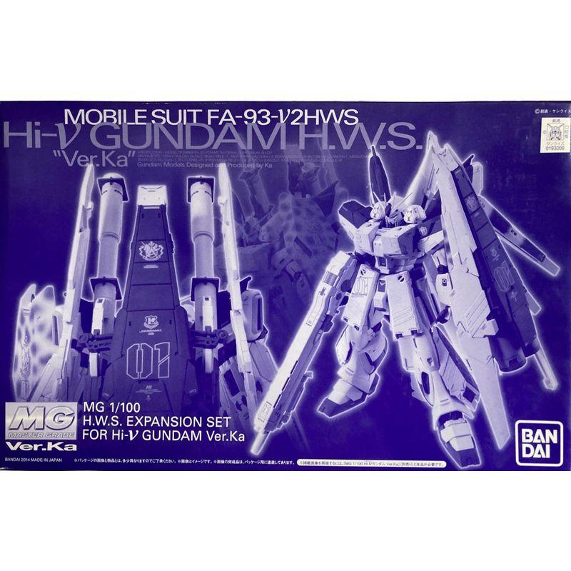MG Hi-νガンダムVer.Ka(旧パッケージ)＋HWS拡張セット【未組立】 ロボット