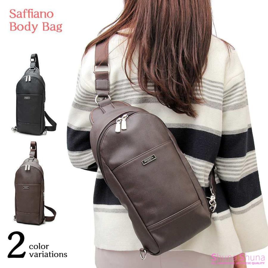 ボディバッグ レディース ワンショルダーバッグ 大容量 フェイクレザー きれいめ おしゃれ かっこいい 621 Women Shuna Shuna 通販 Yahoo ショッピング