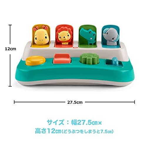 マテル(MATTEL) フィッシャープライス(fisher price) 感覚を育てよう! ボタンでぴょっこりどうぶつえん 【9ヵ月~】 HRG14｜shunicolle｜05