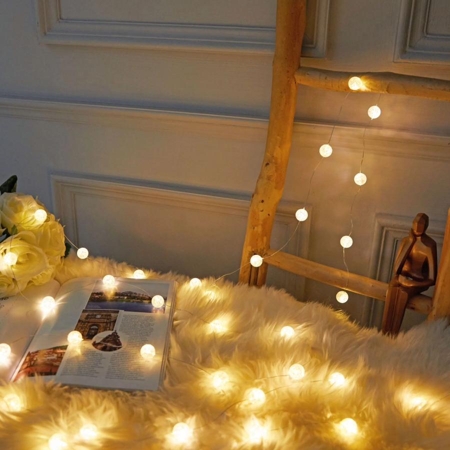 ひび割れ模様 イルミネーションライト 100LED 電池式 10M ２パターン カットOK 防水 インテリア 装飾 クリスマスツリー ハロウィン A161 A162 |  | 17