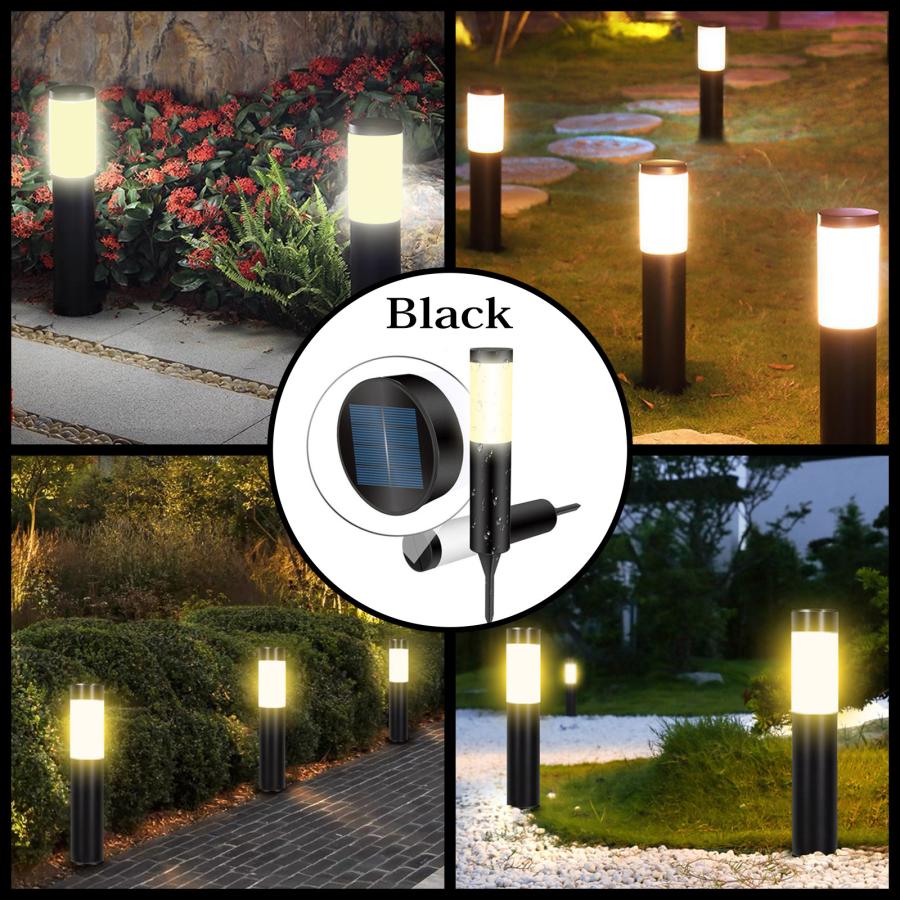 ガーデンライト ポールライト ソーラーライト LED 屋外 おしゃれ 自動点灯 差し込み テラス 庭 外構 埋め込み 防犯 ソーラー充電 ステンレス製 防水 省エネ 玄関 |  | 07
