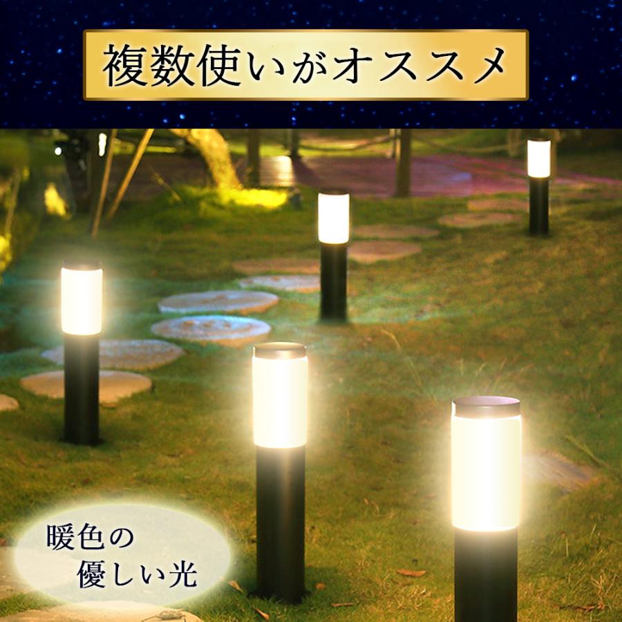 ガーデンライト ポールライト ソーラーライト LED 屋外 おしゃれ 自動点灯 差し込み テラス 庭 外構 埋め込み 防犯 ソーラー充電 ステンレス製 防水 省エネ 玄関 |  | 12