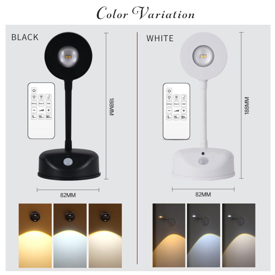 人感センサーライト ピクチャーライト LED USB充電式 ナイトライト ライトアップ スポットライト 非常灯 小型 貼り付け 省エネ 自動点灯 玄関 階段 廊下 |  | 11