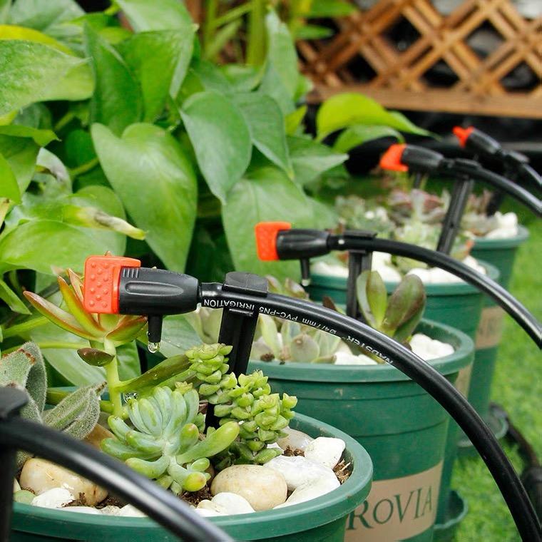 点滴ノズル 水量調節式 5個セット 自動水やり器用 B010 : 駿華堂Yahoo