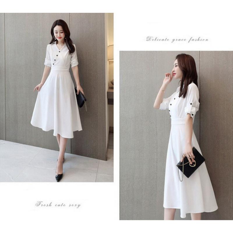 マキシワンピース レディース 40代 きれいめ 上品 春秋 カジュアル 夏服 通勤 シャツワンピ オフィス 半袖 マキシワンピース Aops Aura 通販 Yahoo ショッピング