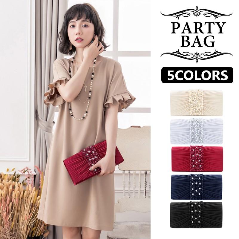 パーティーバッグ 大きめ クラッチバッグ 40代 結婚式 二次会 謝恩会 披露宴 お呼ばれかばん サブバッグ フォーマルバッグ 20代 30代 50代 安い レディース Aoptbag005 Aura 通販 Yahoo ショッピング
