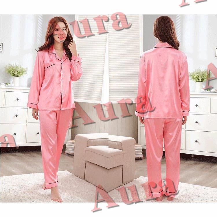 ペアパジャマ カップルパジャマ 春夏秋冬 長袖 パジャマ 前開き サテン 男女上下セット シャツパジャマ ランジェリー 襟付き レディース メンズ 3uqoyxmunv レディースファッション Gradbound Com