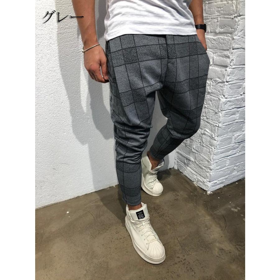 サルエルパンツ メンズ ボトムス テーラードパンツ ハロンパンツ テイパードパンツ ハーレムパンツ 格子柄 カジュアル 春夏秋 美脚パンツ Azb Aura 通販 Yahoo ショッピング
