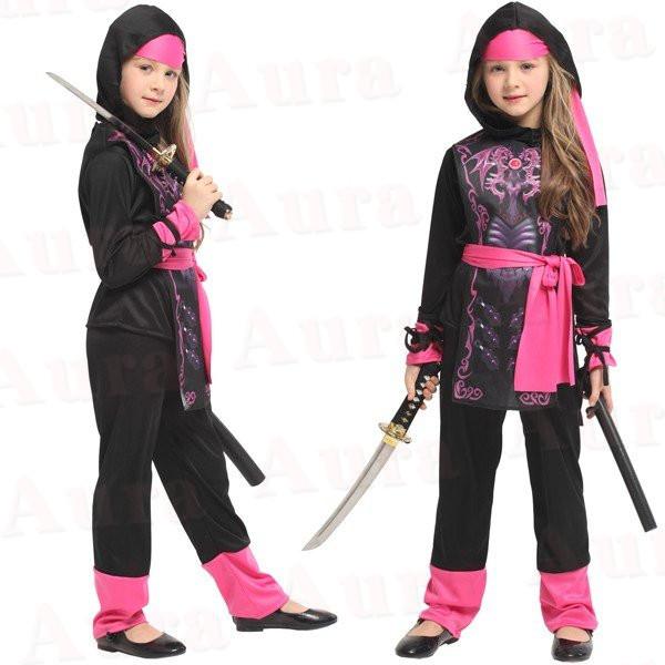 忍者 コスプレ 女の子 ハロウィン衣装 しのび キッズ くのいち ハロウィン 時代劇 コスチューム 仮装 戦闘服 仮装 忍者 コスプレ キッズ 子供用 学園祭 文化祭 Hkd Aura 通販 Yahoo ショッピング