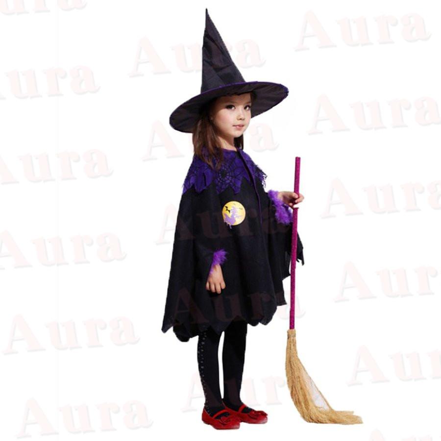 ハロウィン 巫女 子供 コスプレ ハロウィン 仮装 子供 女の子 コスチューム 衣装 子ども マント 帽子付き パーティードレス 洋服 レース 幼稚園 ハロウィン衣装 Hkd Aura 通販 Yahoo ショッピング