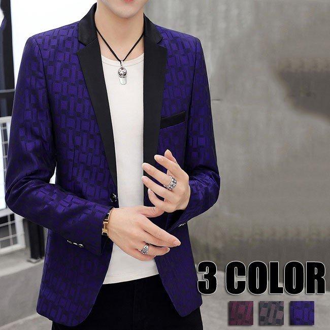 テーラードジャケット メンズ ブレザー 長袖 ジャケット フォーマル カジュアル コーデ 30代40代50代 きれいめ 秋 冬 3色 Yrxf Aura 通販 Yahoo ショッピング