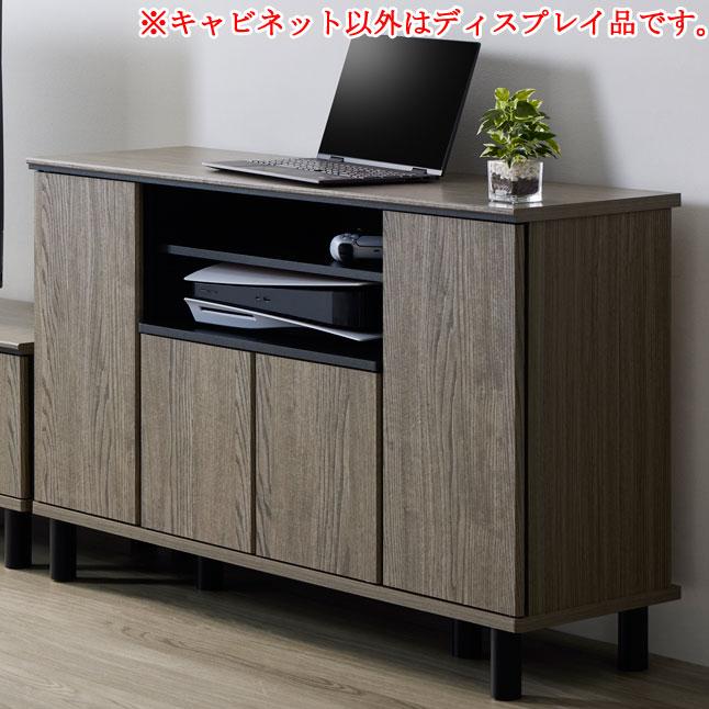 収納付き　木製 リビングテーブル　ローテーブル　テレビ台 leo- レオ 120収納テーブル（ウォールナット/レッドオーク） | 店舗