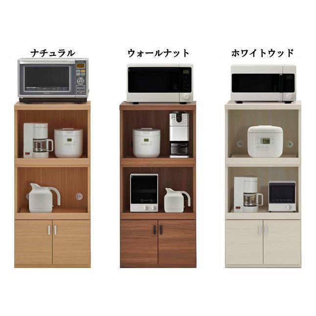 レンジ台 食器棚 扉収納 引き出し収納 幅55 高さ117 低ホルムアルデヒド仕様Ｆ☆☆☆☆ 木製 日本製 完成品_5