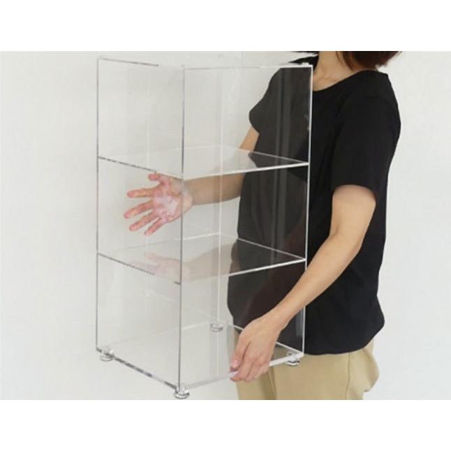 ディスプレイラック 収納ラック シューズラック シューズボックス 2個