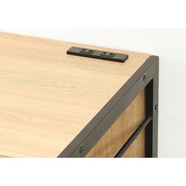 食器棚 脚付き 幅60 奥行40 高さ100 木目調 扉収納 引き出し収納