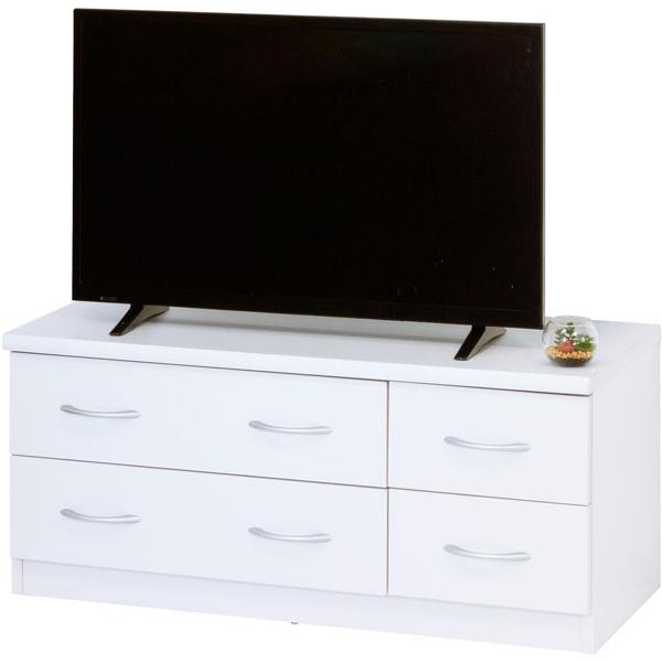 ホワイトチェスト ローチェスト　2段引き出し ローチェスト 引き出し収納 2段 ホワイト 白 木製 幅90 洋服 衣類 収納