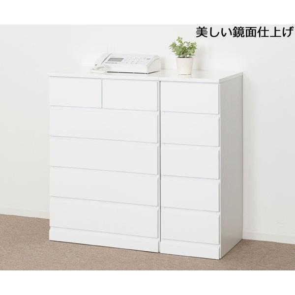 ホワイト 木製 チェスト 5引き出し チェスト タンス 5段 引き出し 収納 ホワイト 木製 ハイタイプ 完成品