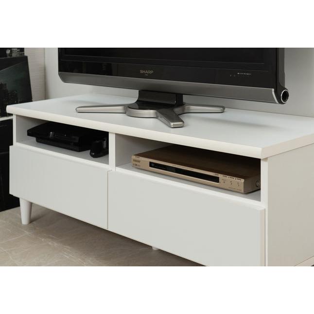 テレビ台 テレビボード ローボード TV 引き出し収納 脚付 ホワイト 木製 テレビ台 ローボード ホワイト 脚付き 完成品 日本製 幅118 高さ